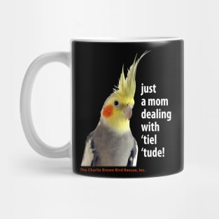 CB tiel tude - white type Mug